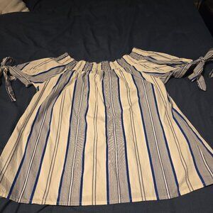 Summer off shoulder top